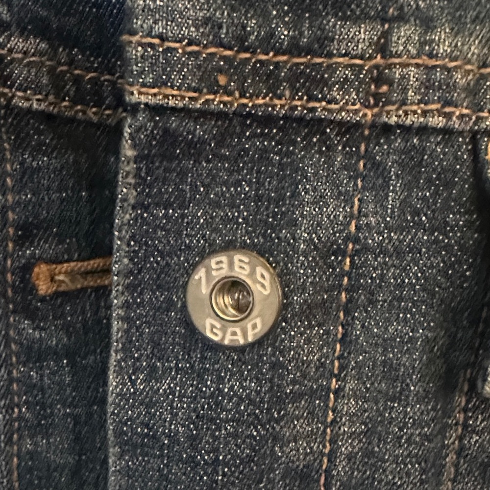 GAP Women’s Dark Denim Jacket- Size XXL - Picture 4 of 4
